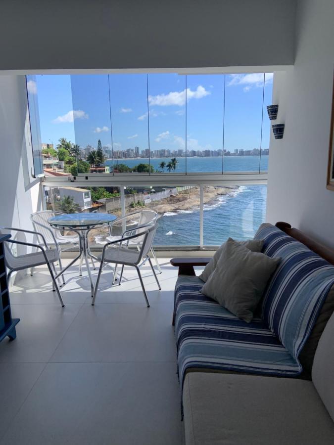 Apartamento Vista Do Mar, Pe Na Areia E Aguas Tranquilas, No Cento De Guarapari Exterior foto