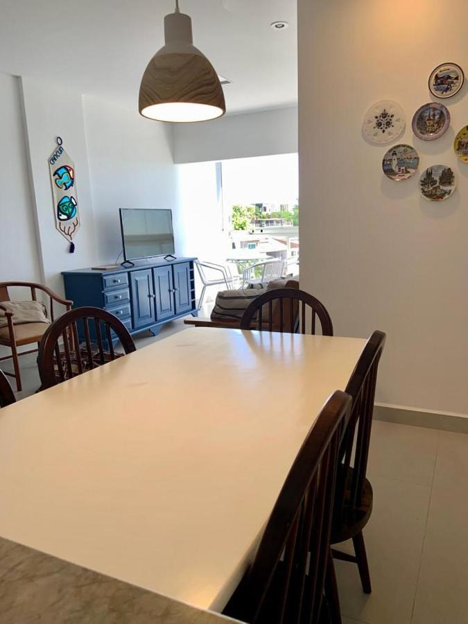 Apartamento Vista Do Mar, Pe Na Areia E Aguas Tranquilas, No Cento De Guarapari Exterior foto